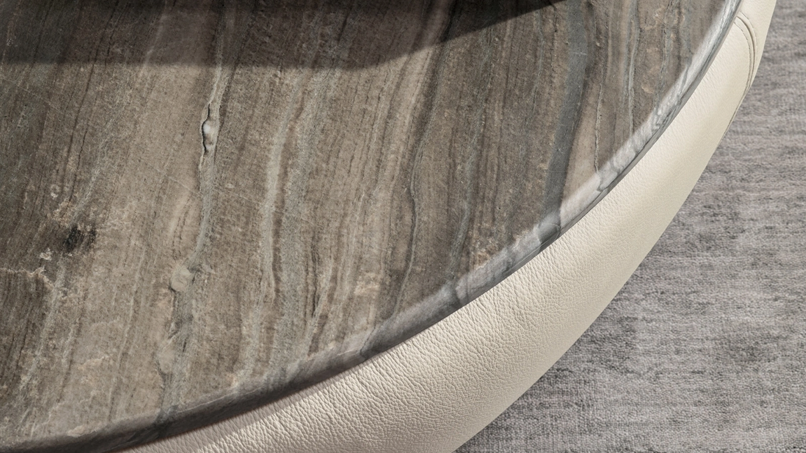 Deck marble coffee table by Ditre Italia