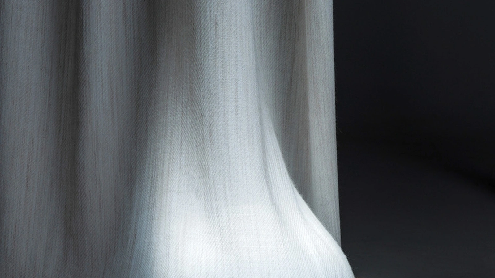Lanerie 02 Wool Curtain by Acro Texture