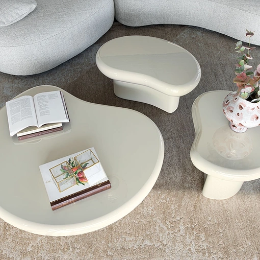 Matera ceramic side tables by Cattelan Italia