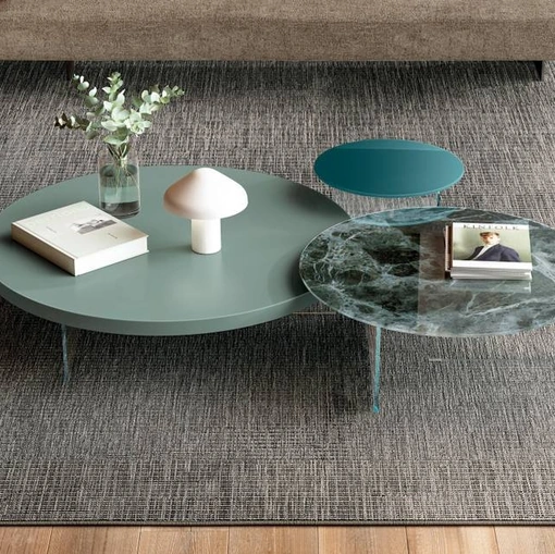Air Rotondo Side Table 1964-1975G-1975X by Lago