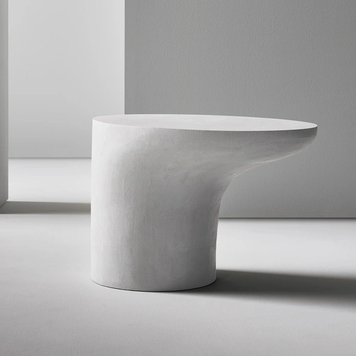 Sloan side table in polyurethane by Bonaldo