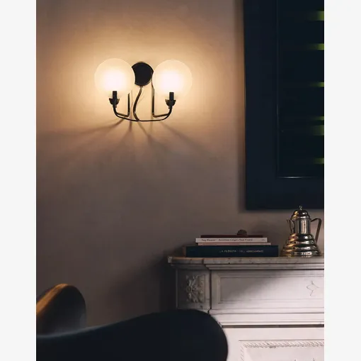 Bugia wall lamp by Stilnovo