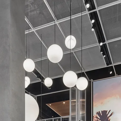 Yori Channel Arm lamp by Reggiani.