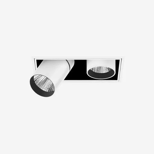 Recessed Square Double Yori Recessed Lamp by Reggiani.