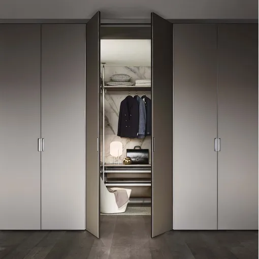 Rimadesio Freestanding Shadow Grey Wardrobe Cover