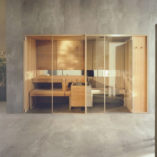 Sauna + Hammam Logica Plus Mid by Effe