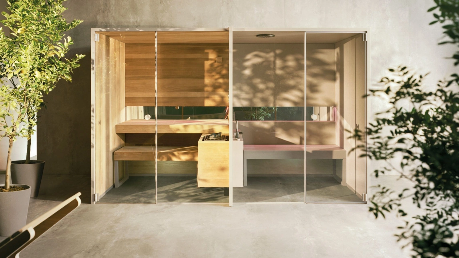 Sauna + Hammam Logica Plus SH by Effe