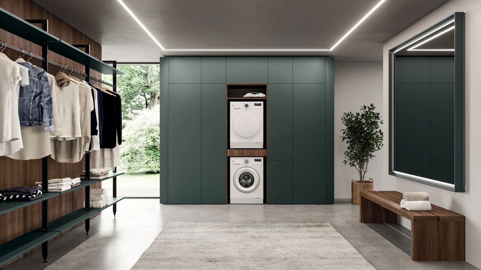 Laundry Cabinet Modo Laundry 08 by Arrital