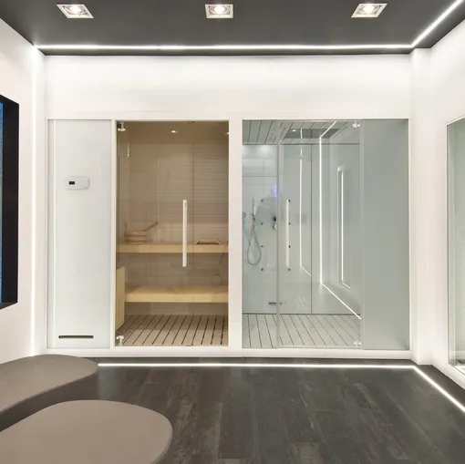 Bathroom Sauna + Hamman Nirvana Combi 1 by Megius