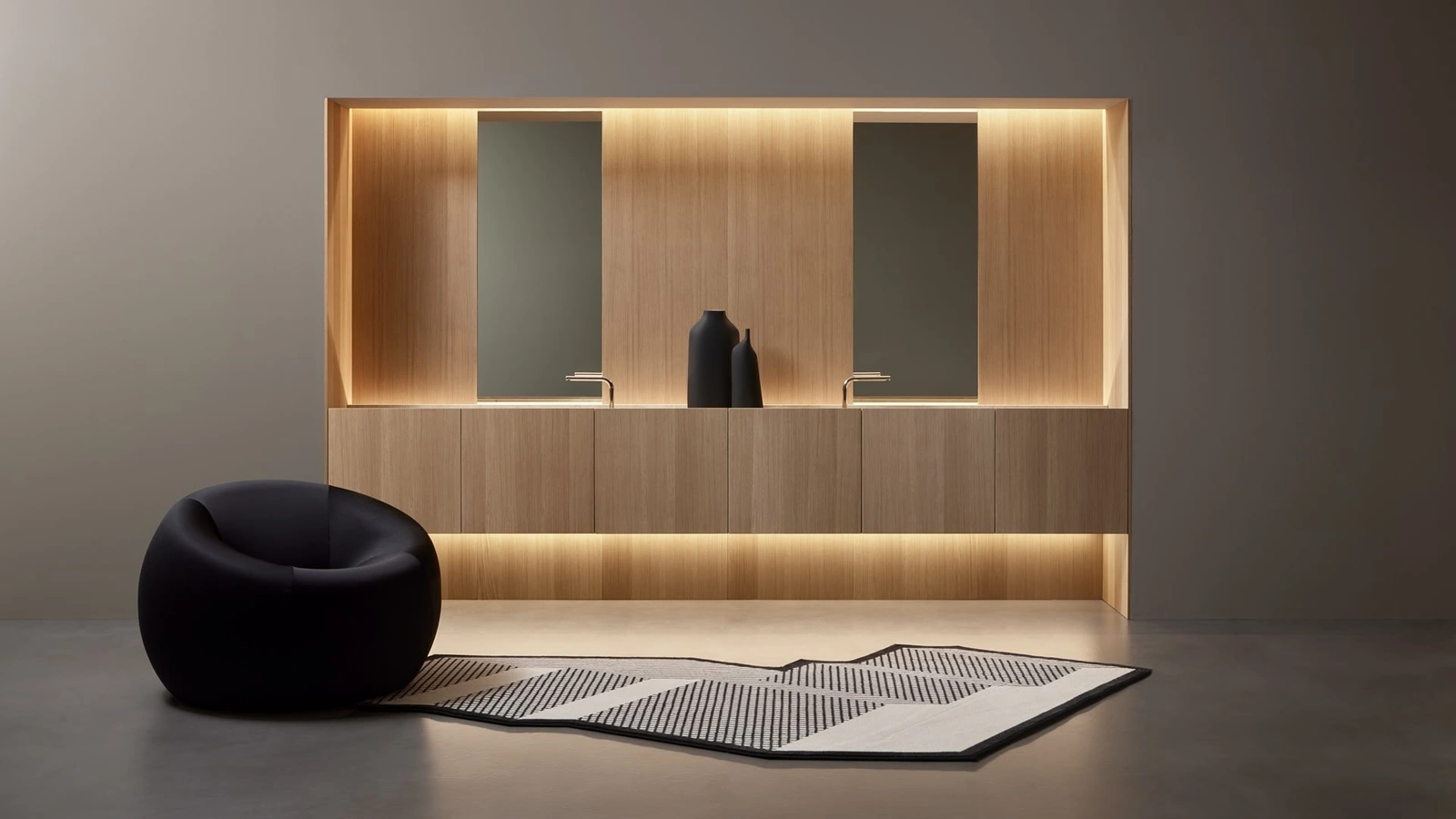 Antoniolupi wooden Street sink