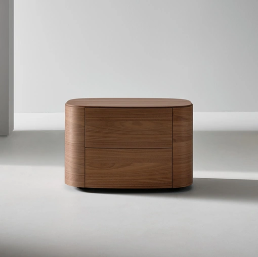 Isabey wooden bedside table by Bonaldo