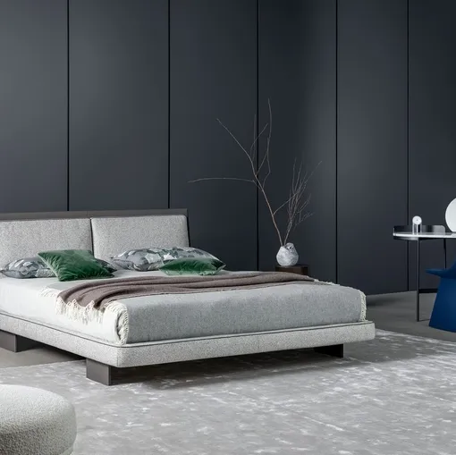 Tara double bed by Bonaldo