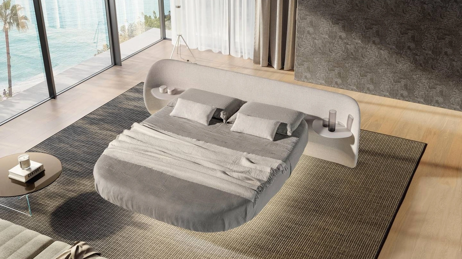 Roundy Air 2895 Bed by Lago