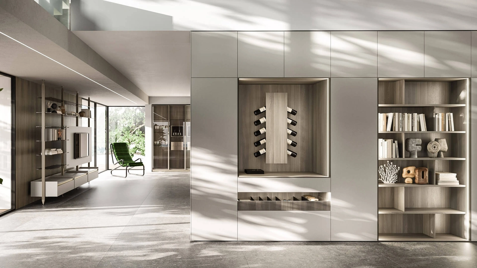 Vertical Bookshelf by Arrital