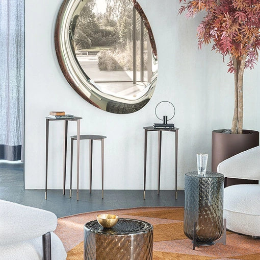 Brio Keramic multi-level modern console by Cattelan Italia