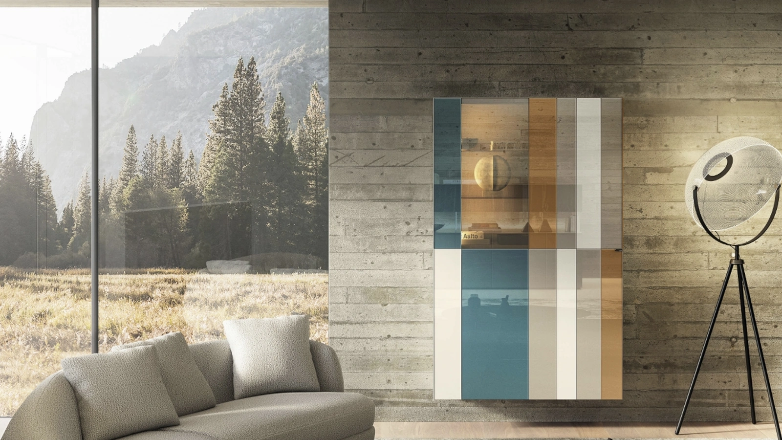 NOW 2922 wall-mounted cabinet by Lago
