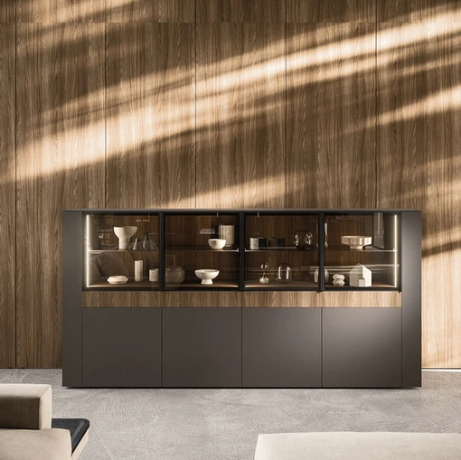 Arrital Wall Unit with Display Cabinet