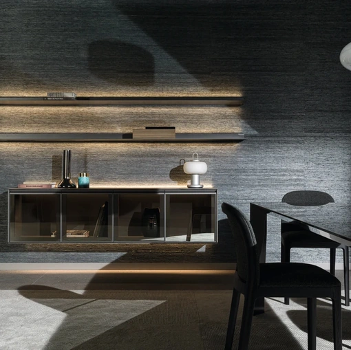 Suspended Pass Word Evolution 05 Wall Unit by Molteni & C