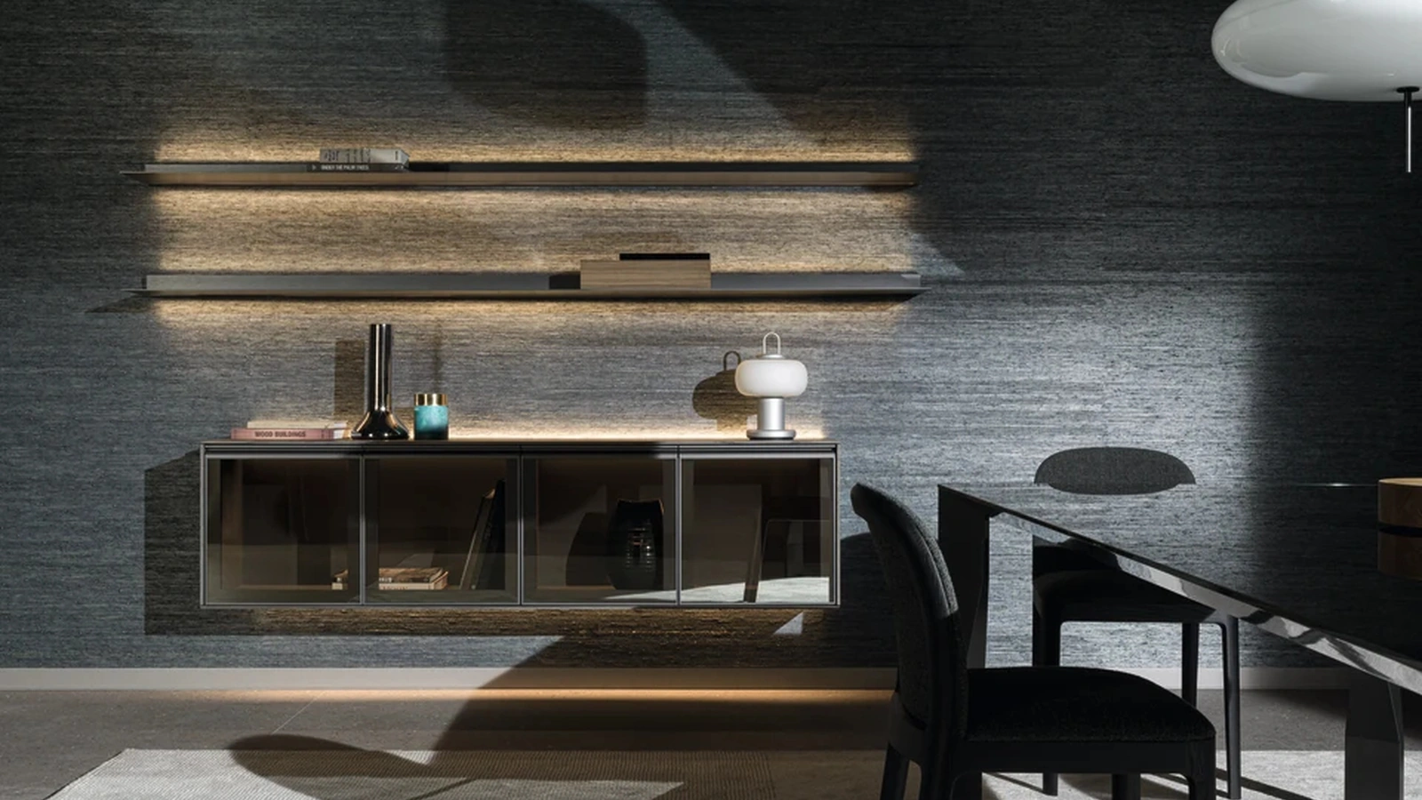Suspended Pass Word Evolution 05 Wall Unit by Molteni & C