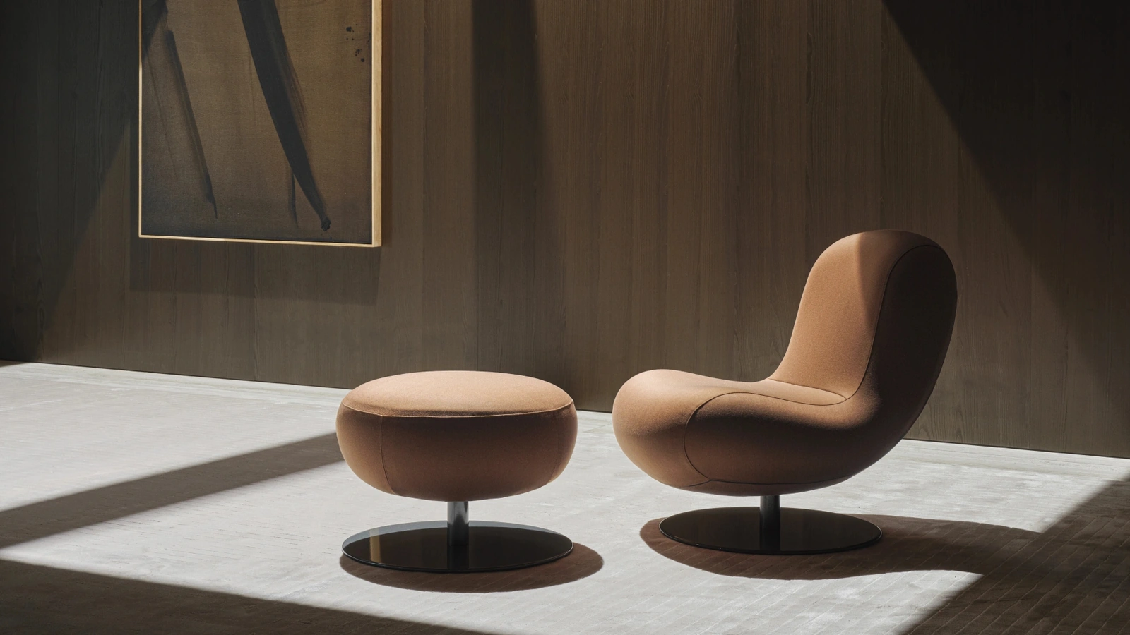 Bosco designer armchair by Molteni & C