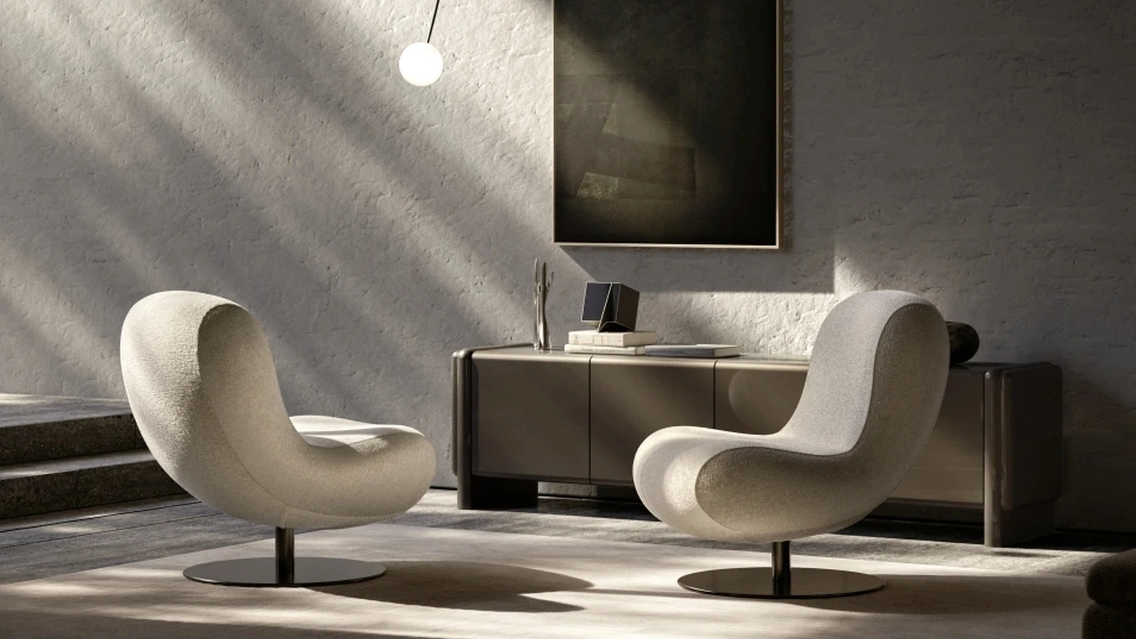 Bosco designer armchair by Molteni & C