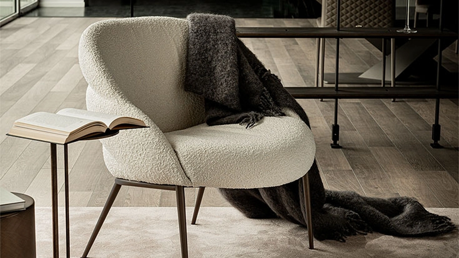 Camilla Lounge Armchair by Cattelan Italia