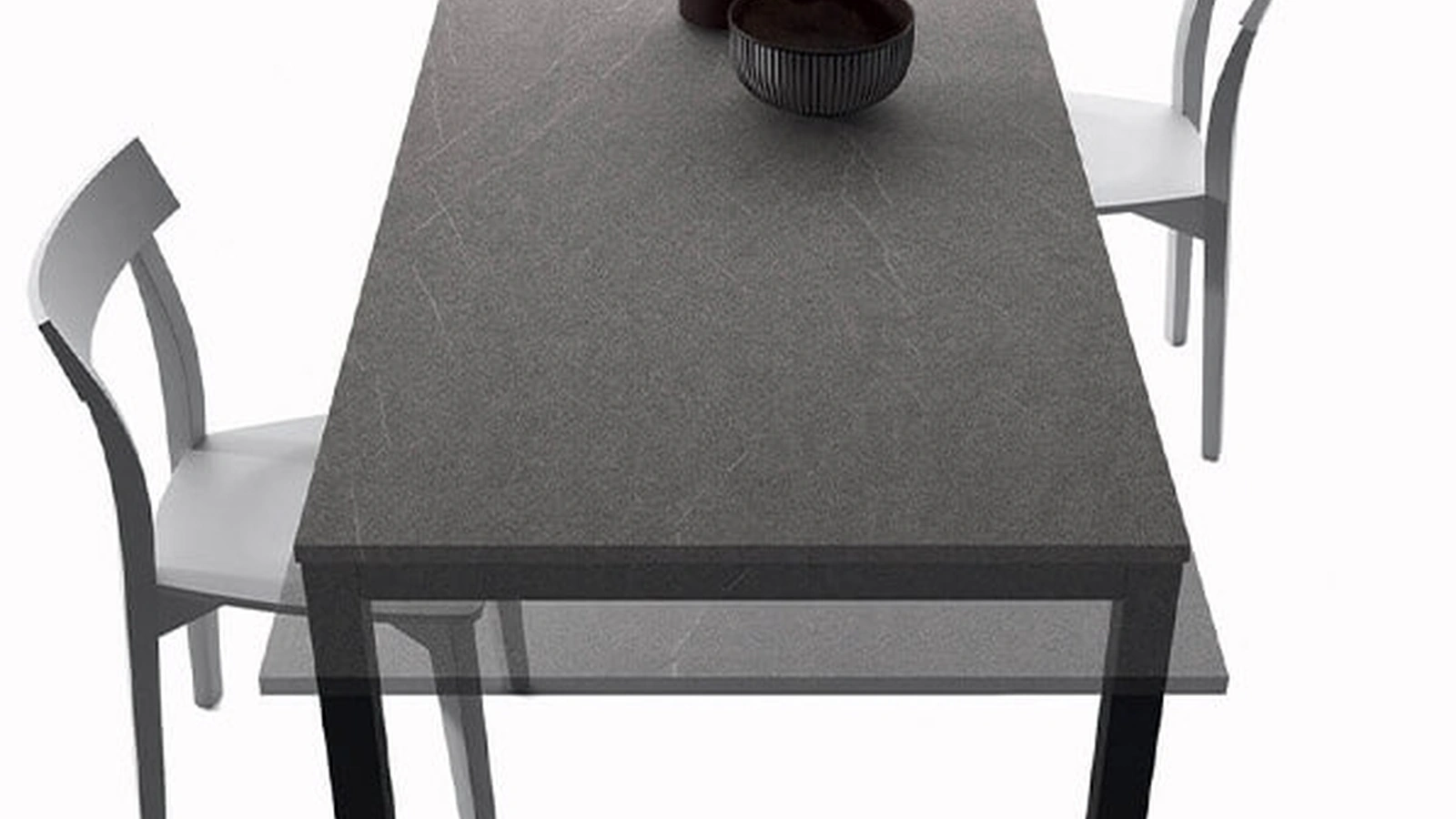 Linear extendable table by Arrital