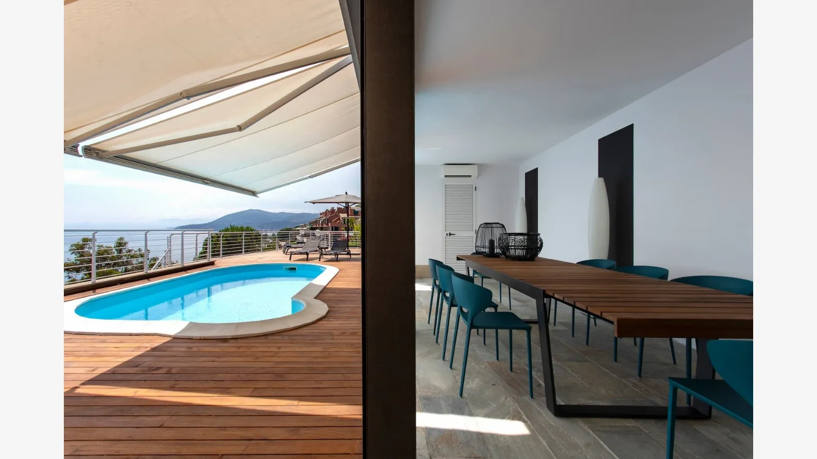 Teak parquet by Déco