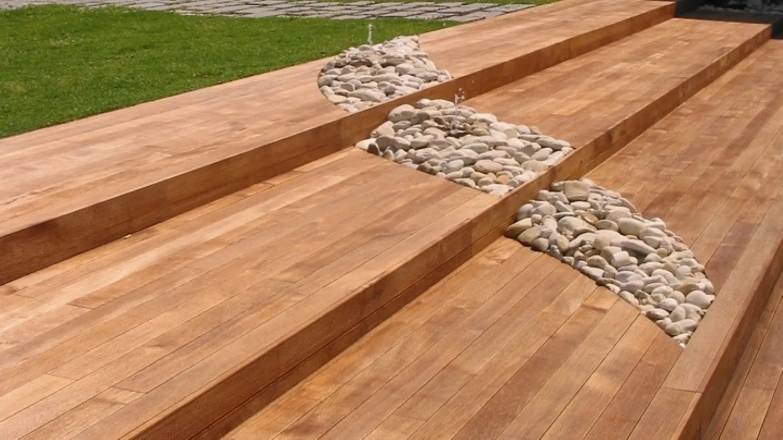 Teak parquet by Déco