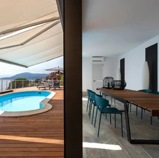 Teak parquet by Déco