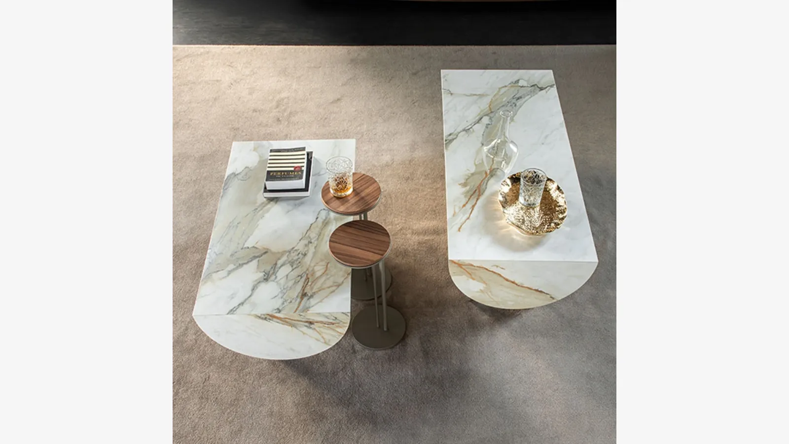 Caesar coffee table by Cattelan Italia