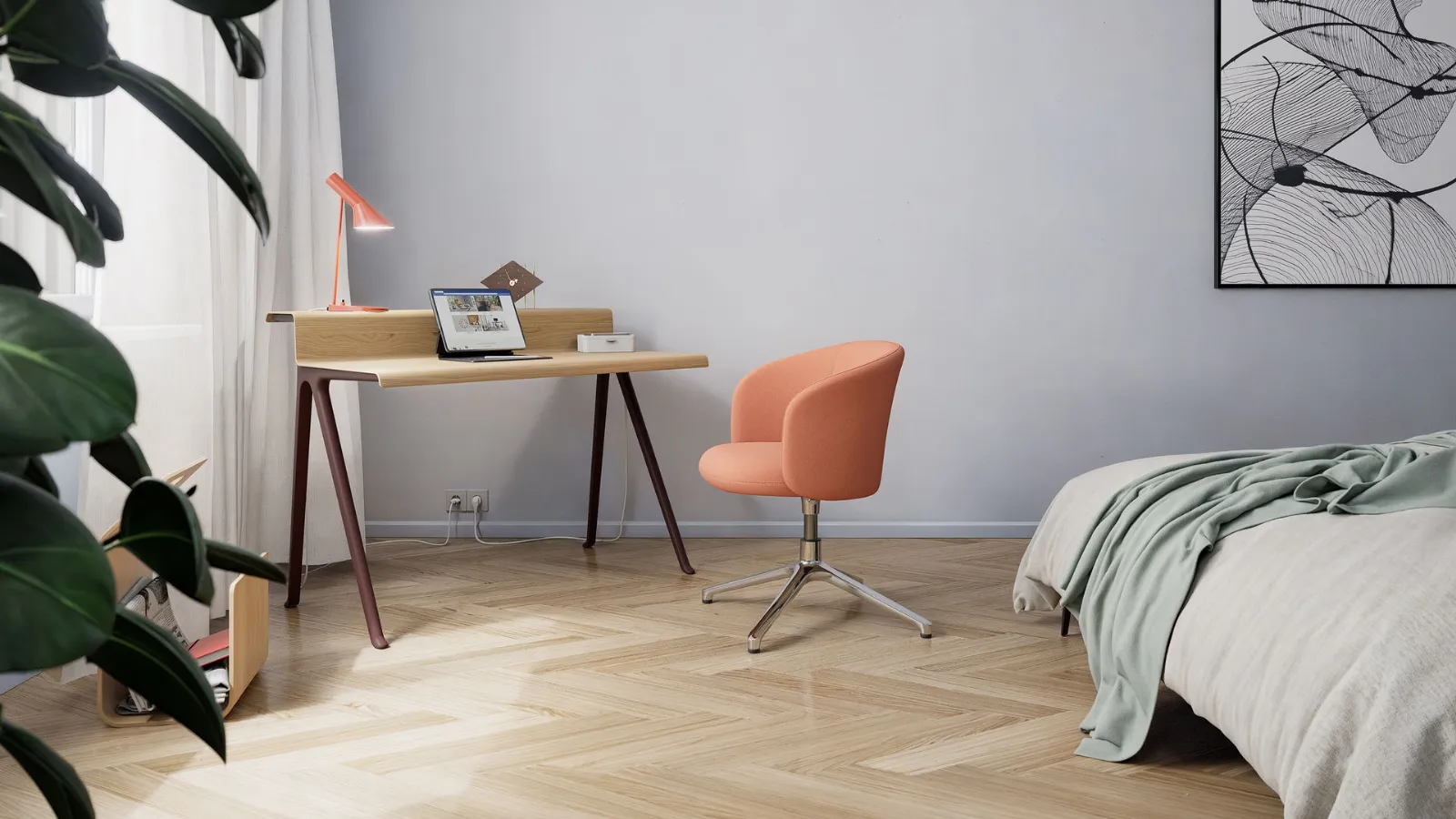 Courier writing desk by Vitra