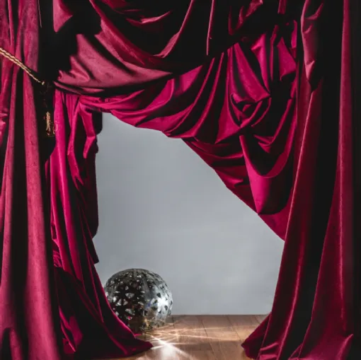 Duetto Velvet Curtain by Acro Texture