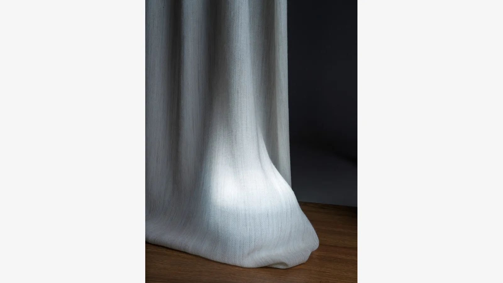 Lanerie 02 Wool Curtain by Acro Texture