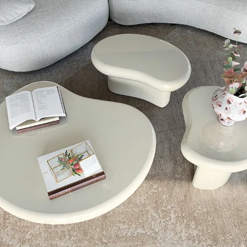 Matera ceramic side tables by Cattelan Italia