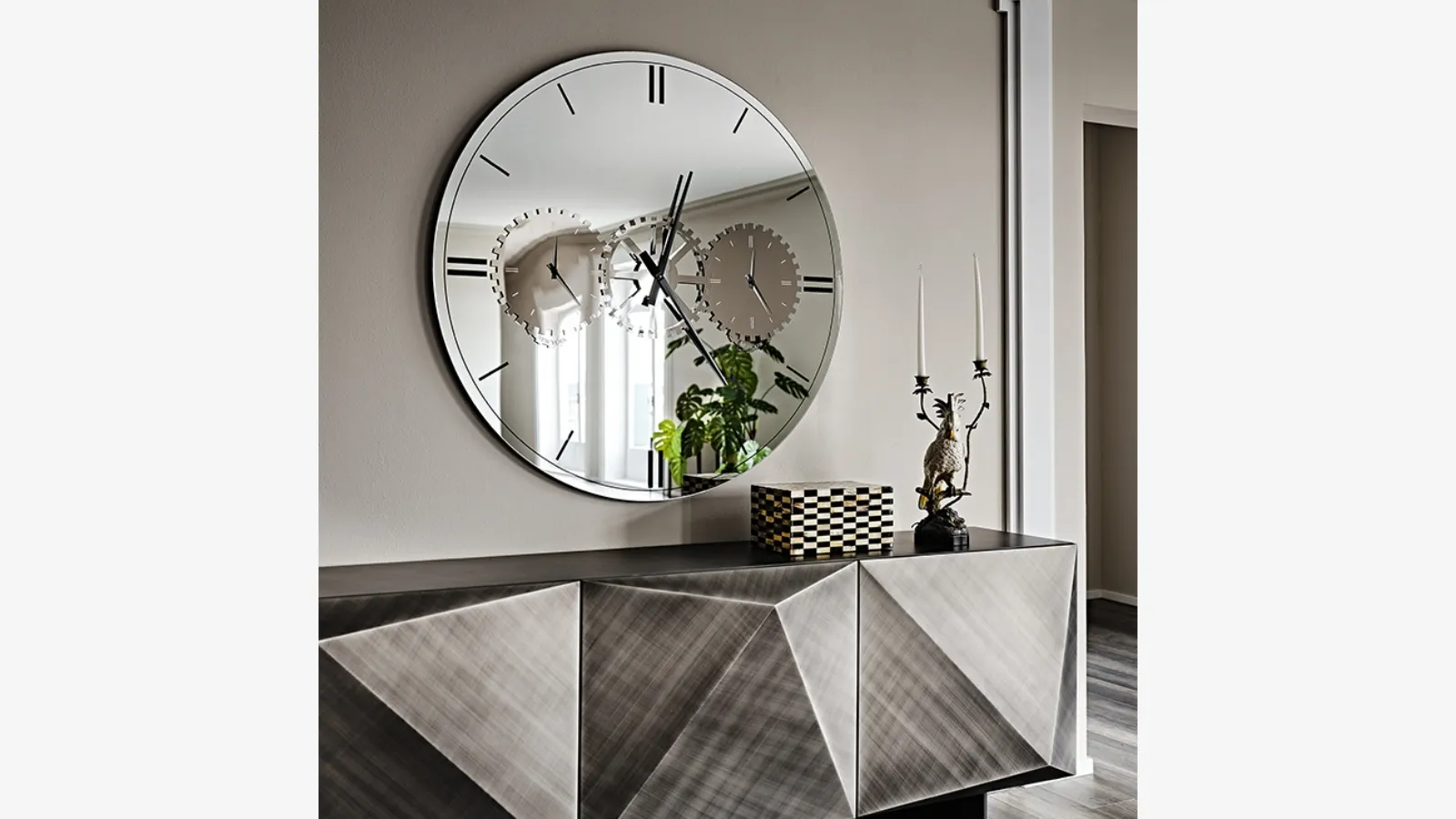 Times clock by Cattelan Italia.