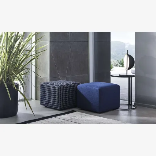 Square pouf by Twils.