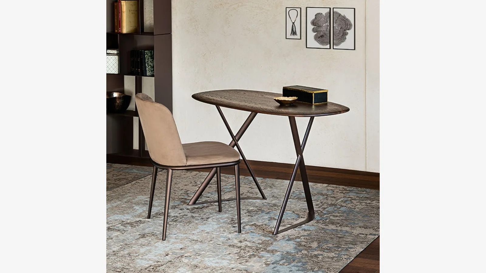 Tahiti desk by Cattelan Italia.