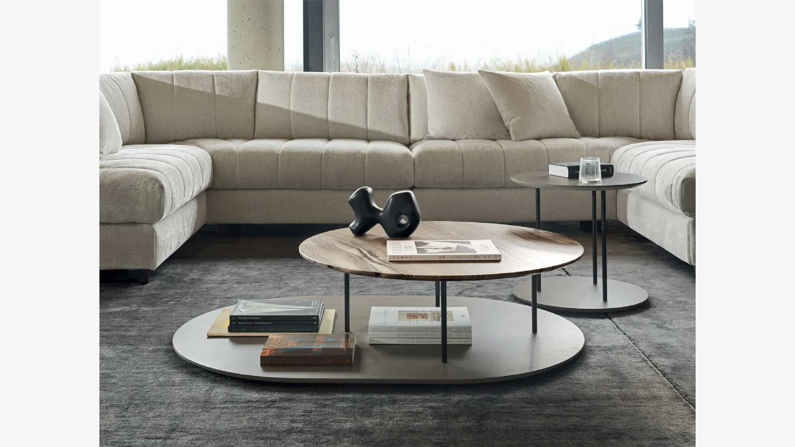 Marble coffee table Staker by Ditre Italia