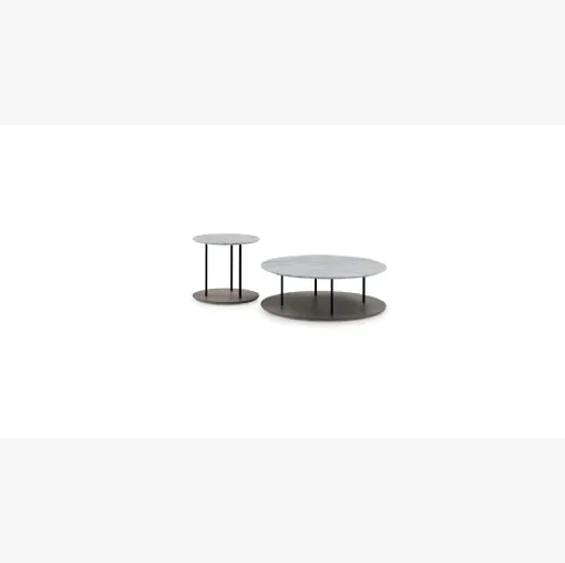 Marble coffee table Staker by Ditre Italia.