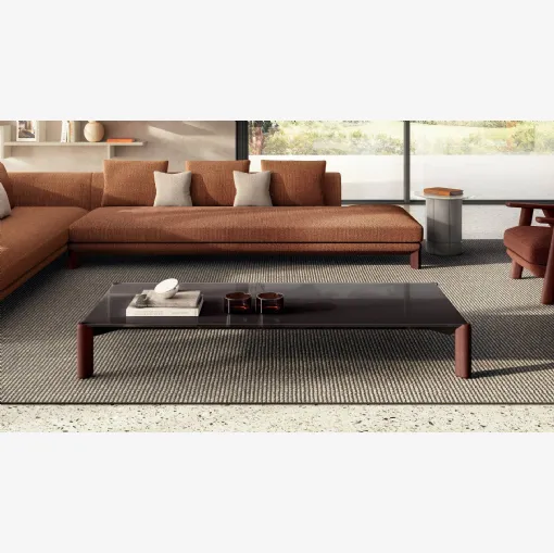 Correr Slim coffee table by Lago