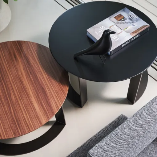 Otto Coffee Table in wood or lacquered effect by Twils
