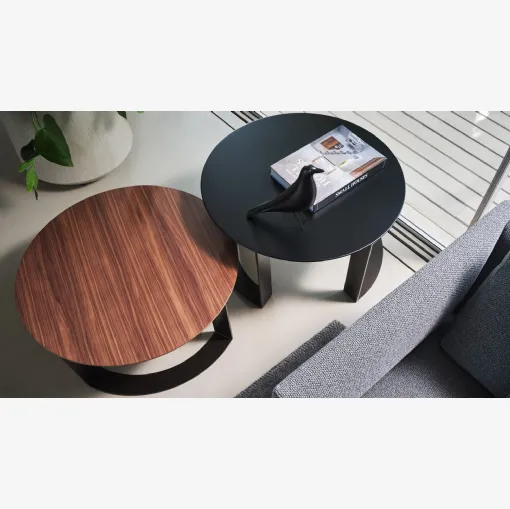 Otto Coffee Table in wood or lacquered effect by Twils