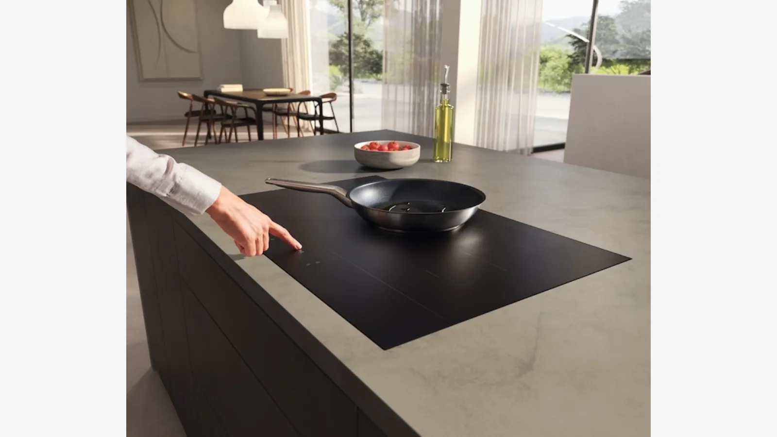 Miele KM 7576 FL MattFinish Cooktop