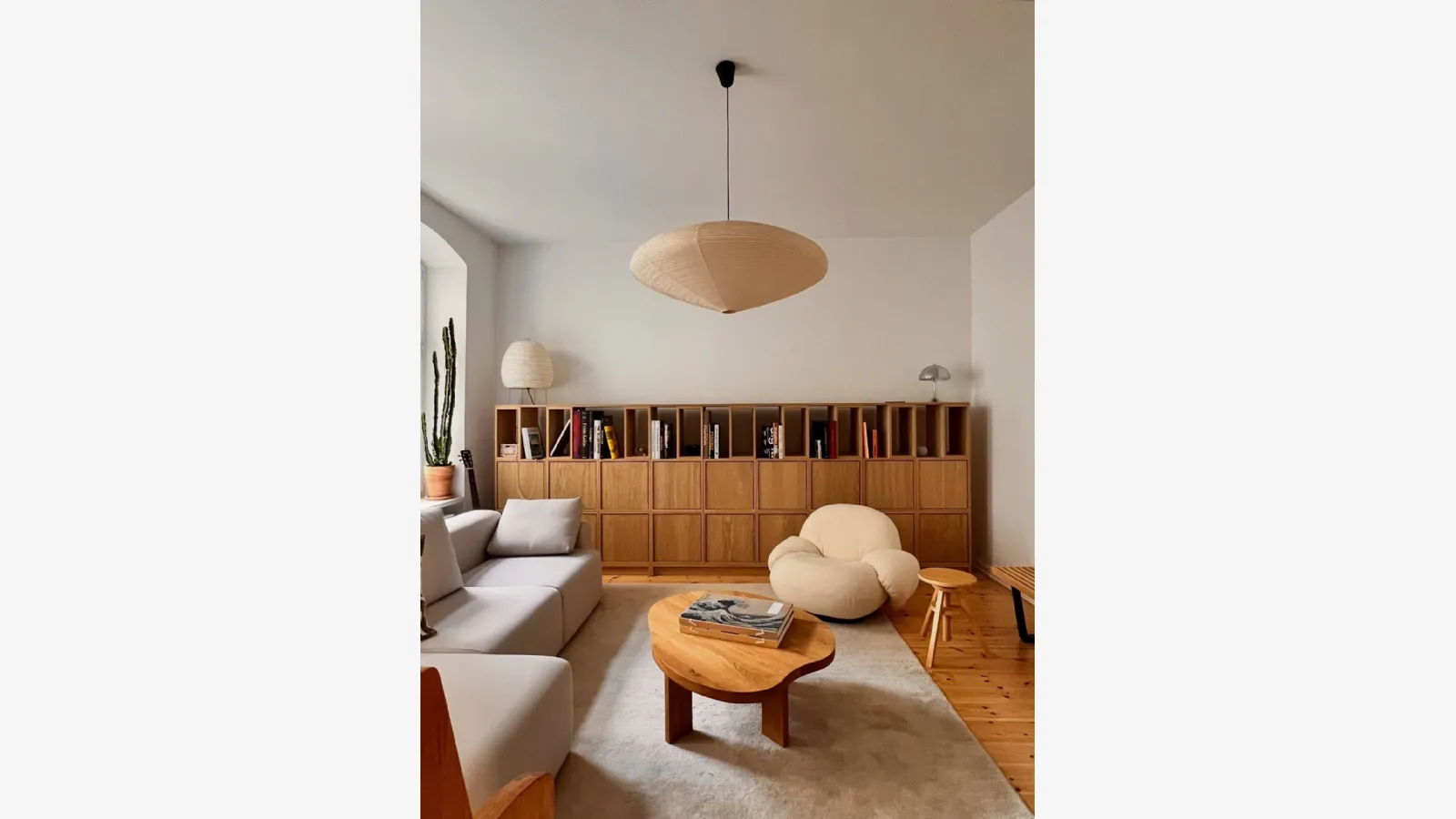 Akari 21A suspension lamp by Vitra