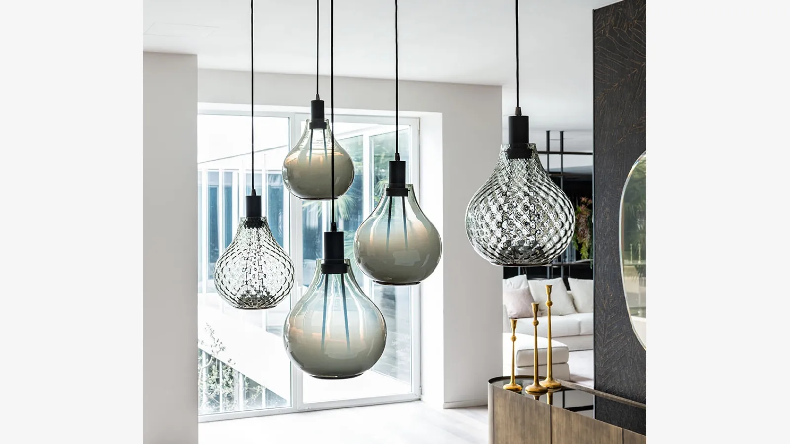 Aladdin suspension lamp by Cattelan Italia.