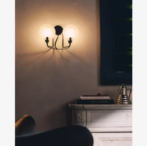 Bugia wall lamp by Stilnovo