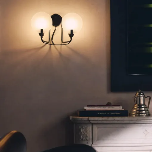 Bugia wall lamp by Stilnovo