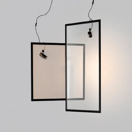 Artemide's Discovery Spot suspended lamp.
