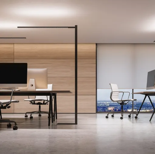 Gamma floor lamp by ILTI light.